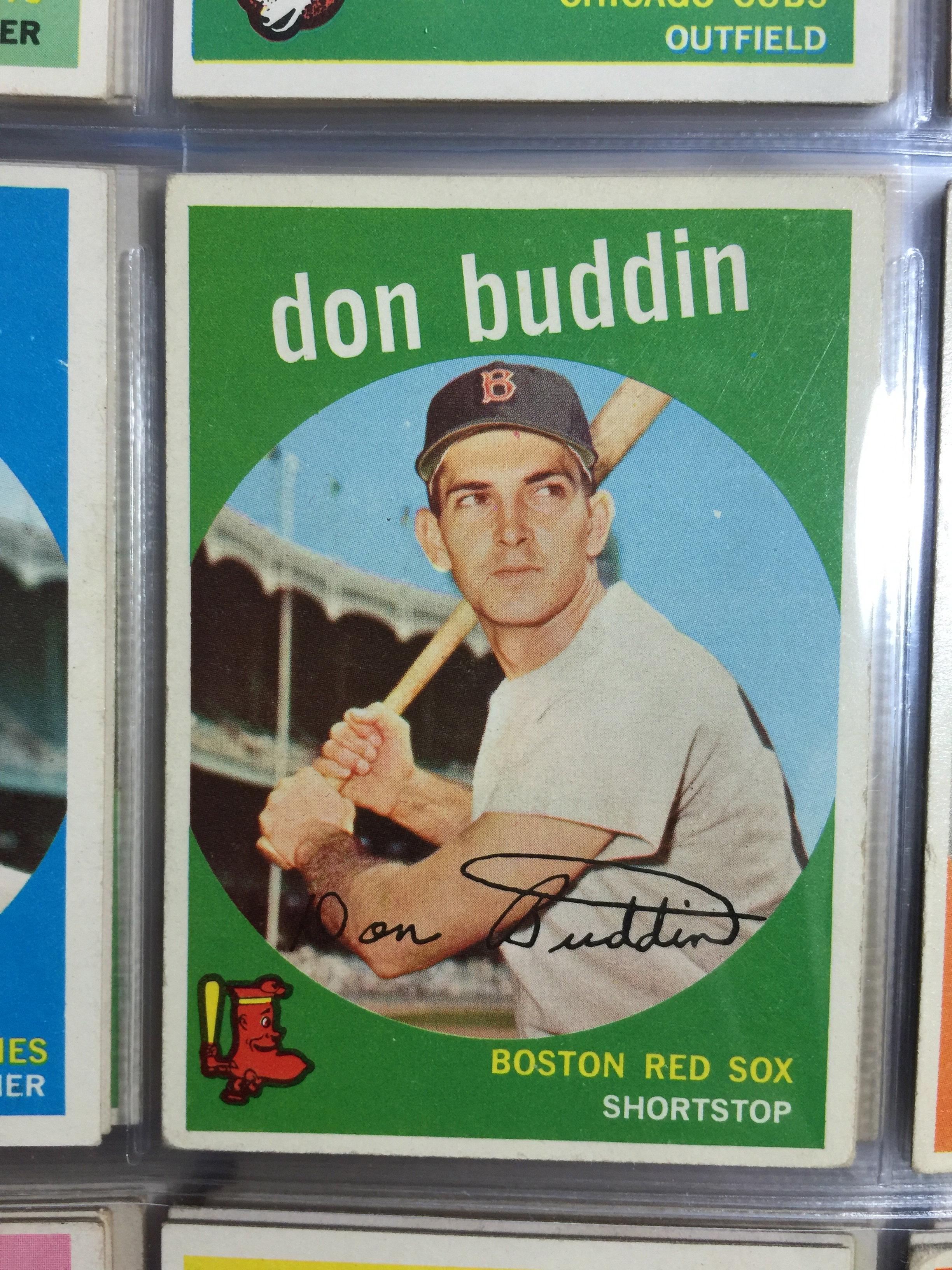 1959 Topps #32 Don Buddin Red Sox