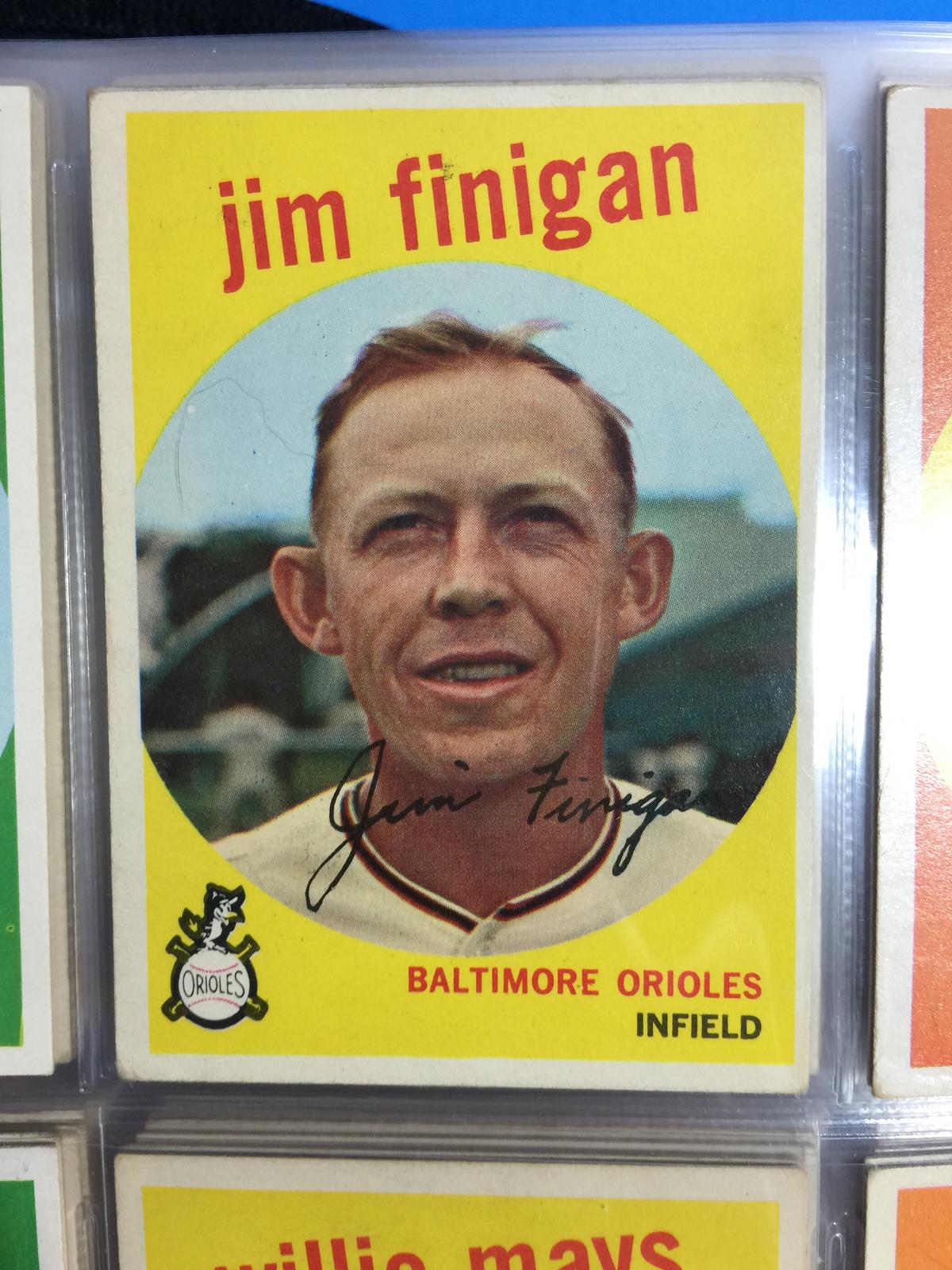 1959 Topps #47 Jim Finigan Orioles