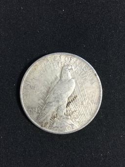 1922 United States Silver Peace Dollar - 90% Silver Coin