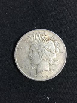 1922 United States Silver Peace Dollar - 90% Silver Coin