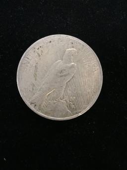 1923 United States Peace Silver Dollar - 90% Silver Coin