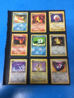 Lot of 9 Unresearched Pokemon Trading Cards - Rares, Holos, 1st Editions, & More!