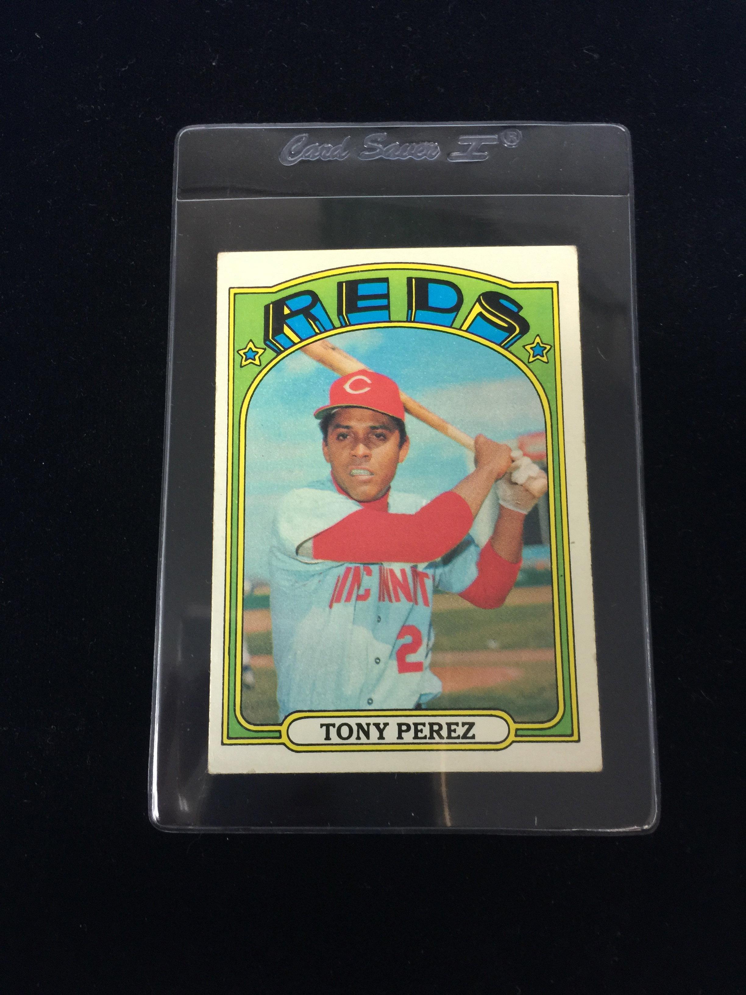 1972 Topps #80 Tony Perez Reds Baseball Card