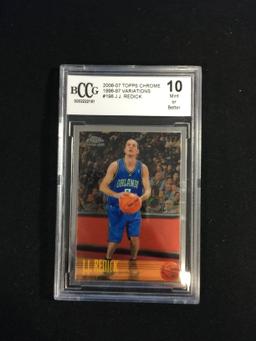 BCCG Graded 2006-07 Topps Chrome 96/97 Variation J.J. Reddick Rookie Basketball Card