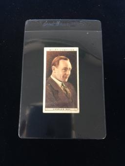 1928 Wills Cigarettes Cinema Stars Charles Ray Vintage Tobacco Card