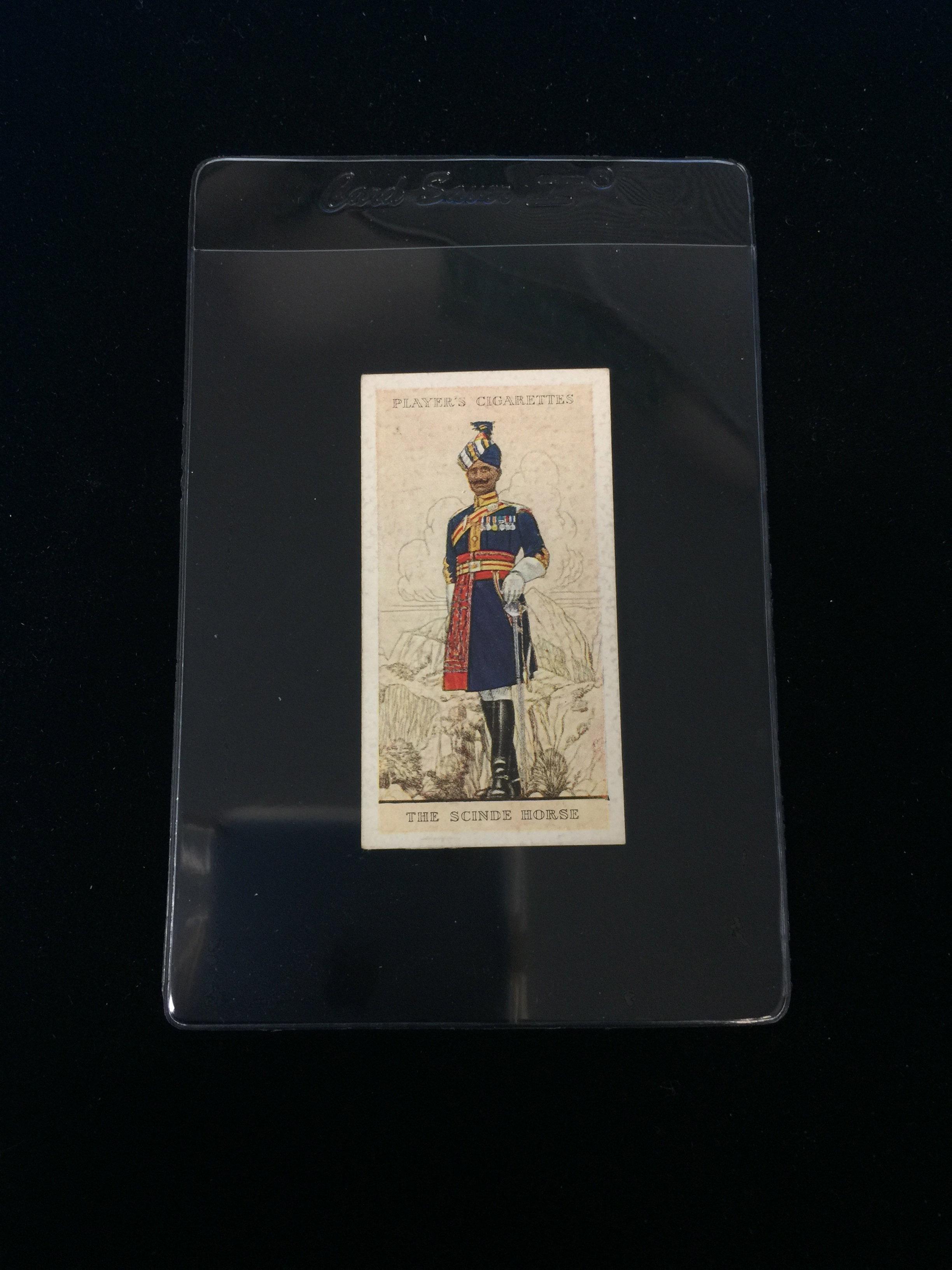 1938 John Player Cigarettes Military Uniforms of British Empire The Scinde Horse Tobacco Card