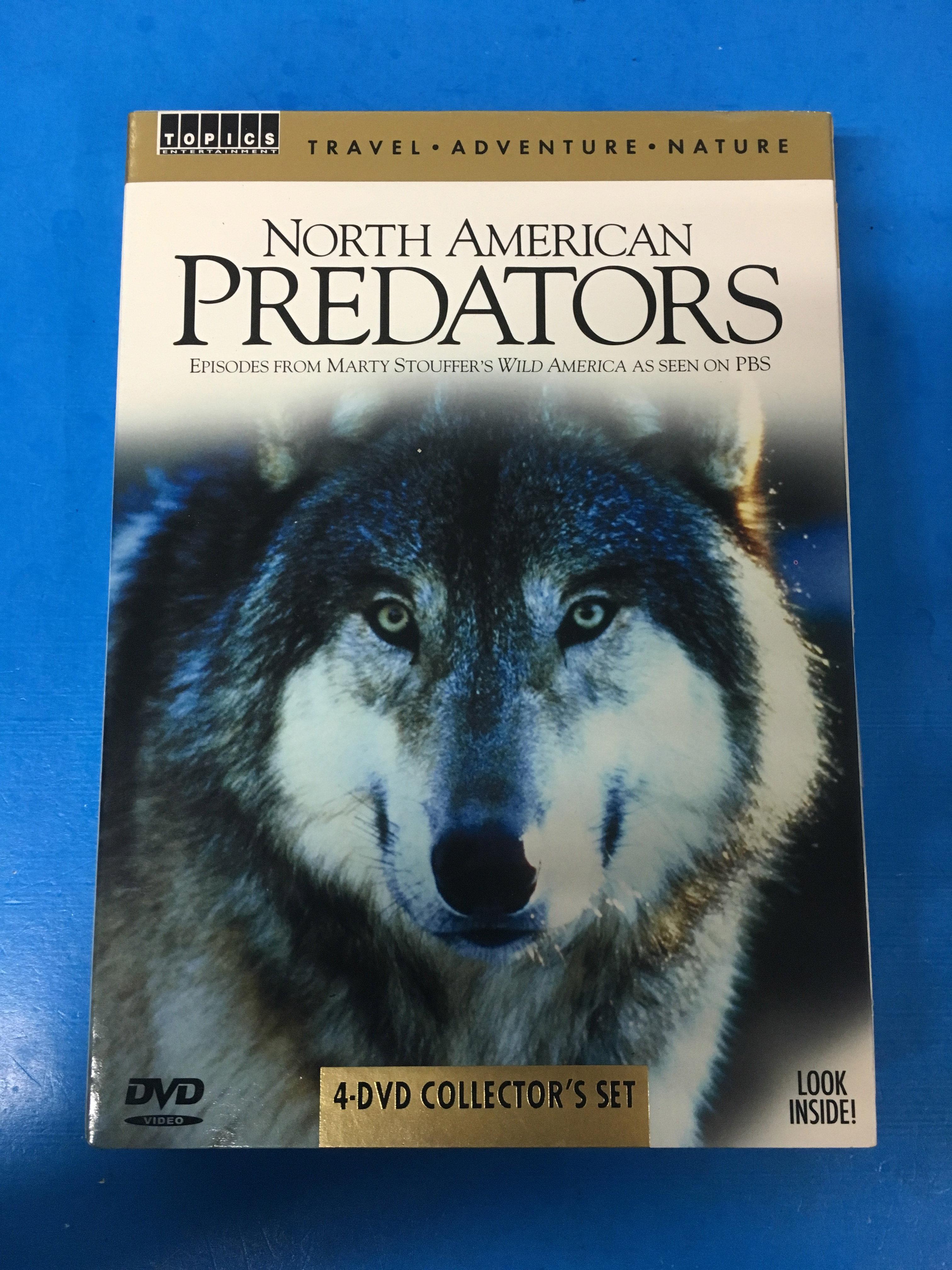 North American Predators 4-DVD Collector's Set DVD Box Set