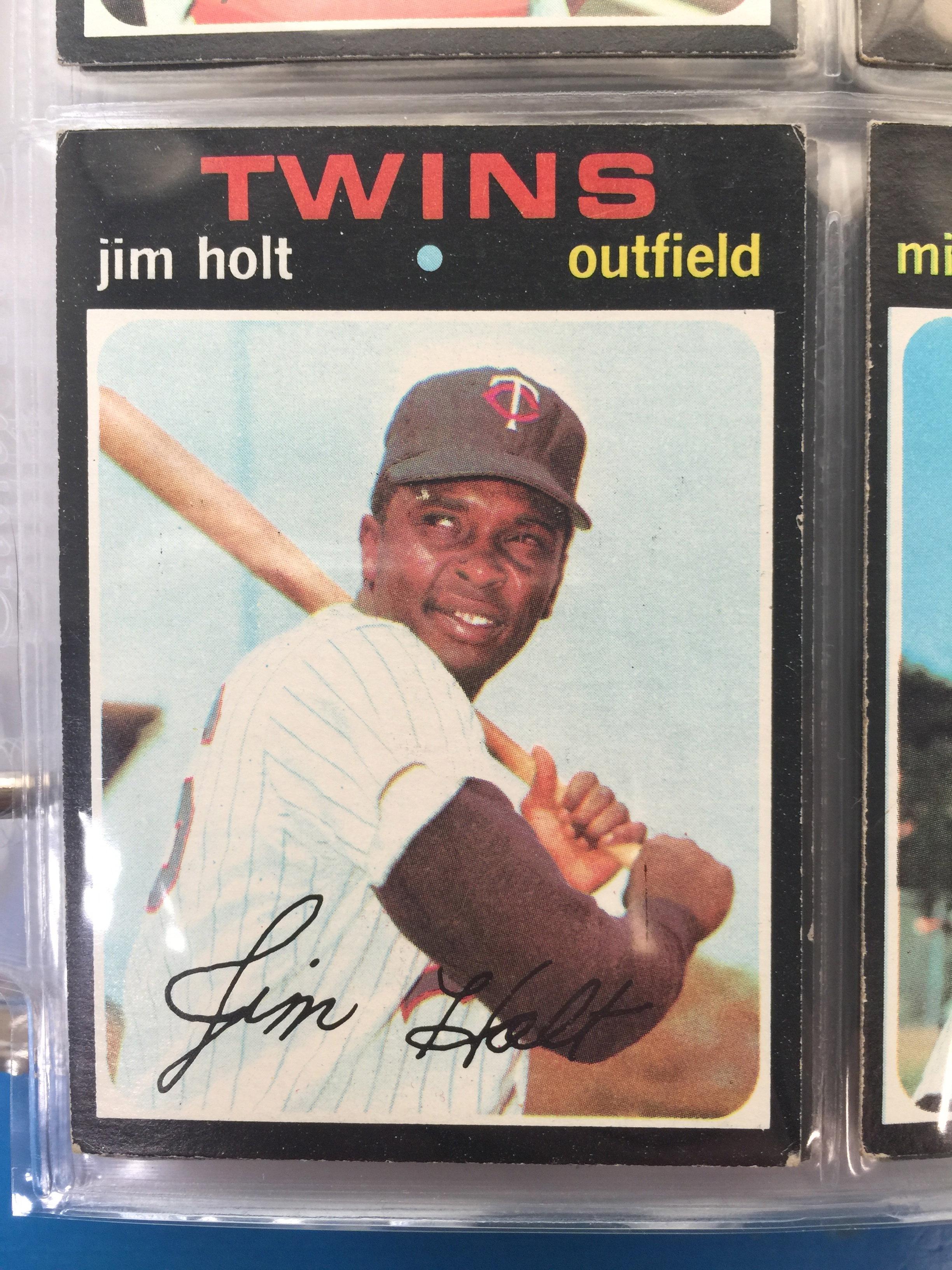 1971 Topps #7 Jim Holt Twins