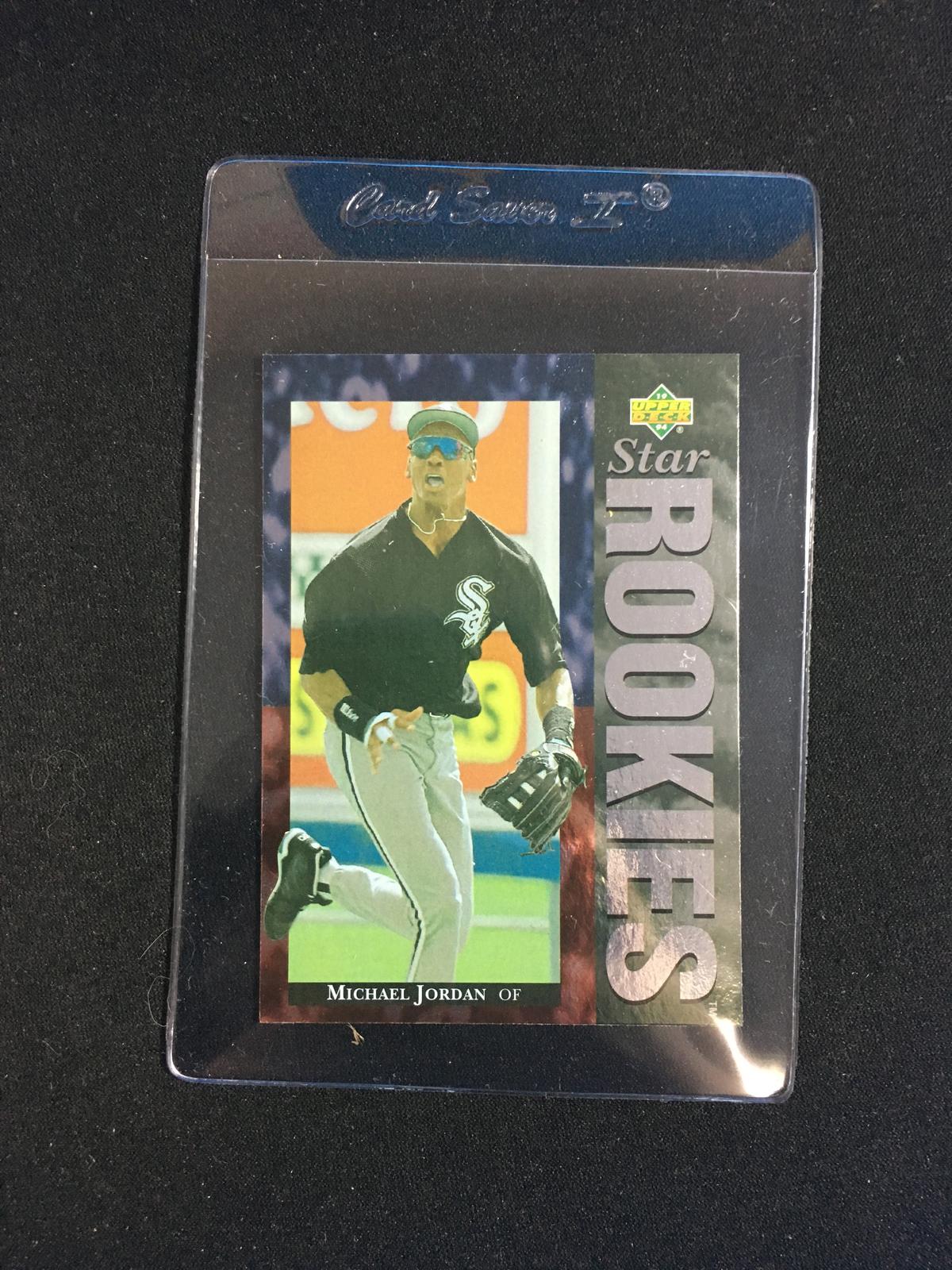 1994 Upper Deck #19 Michael Jordan White Sox Baseball Rookie Card