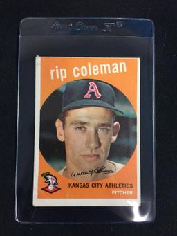1959 Topps #51 Rip Coleman Athletics Baseball Card