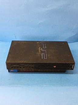 Fat Black Playstation 2 PS2 Console