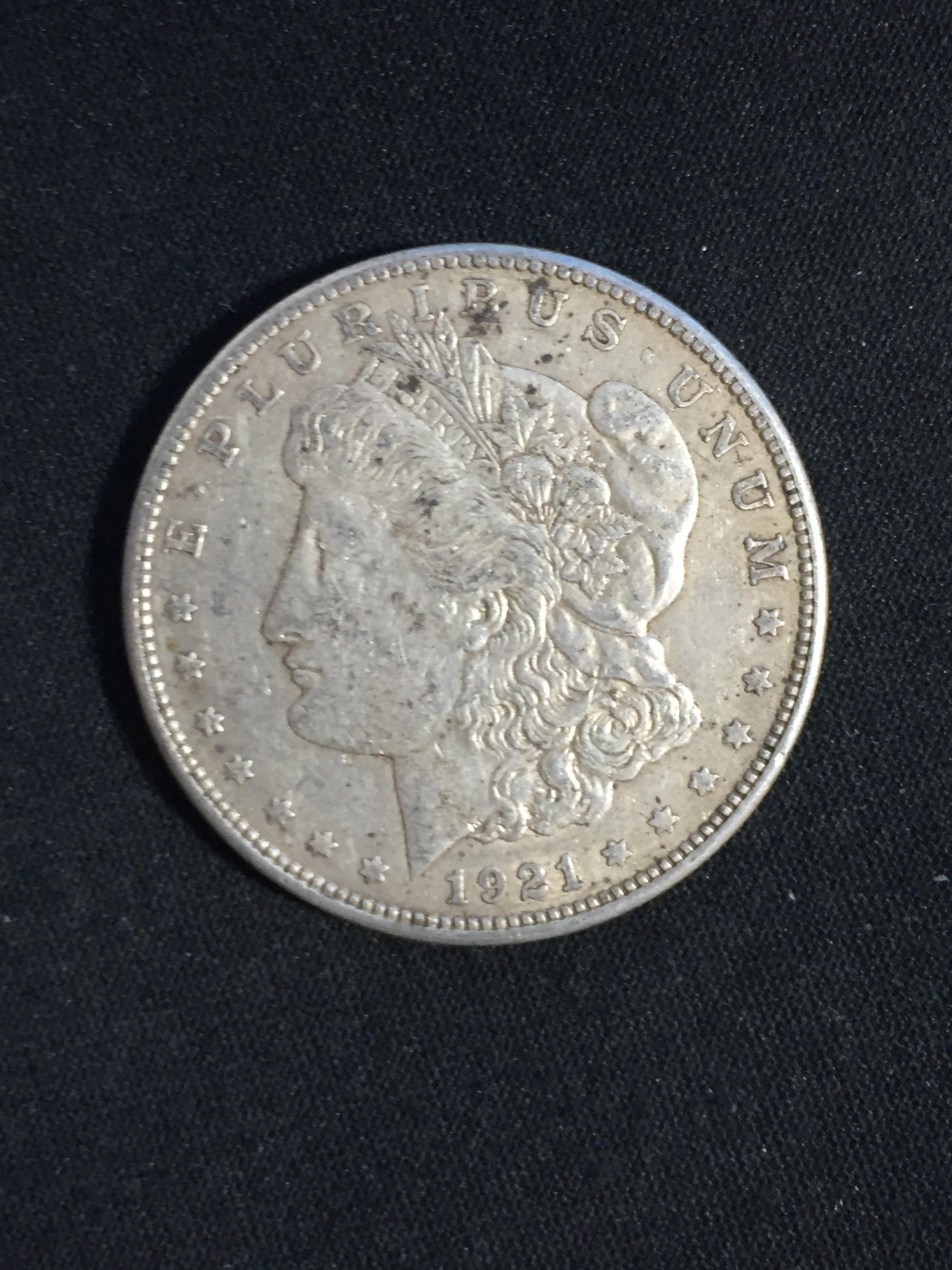 1921-S United States Morgan Silver Dollar - 90% Silver Coin