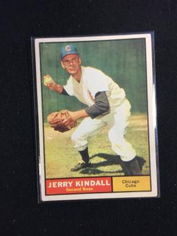 1961 Topps #27 Jerry Kindall Cubs Baseball Card