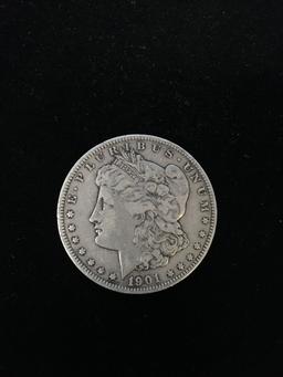 1901-O United States Morgan Silver Dollar - 90% Silver Coin