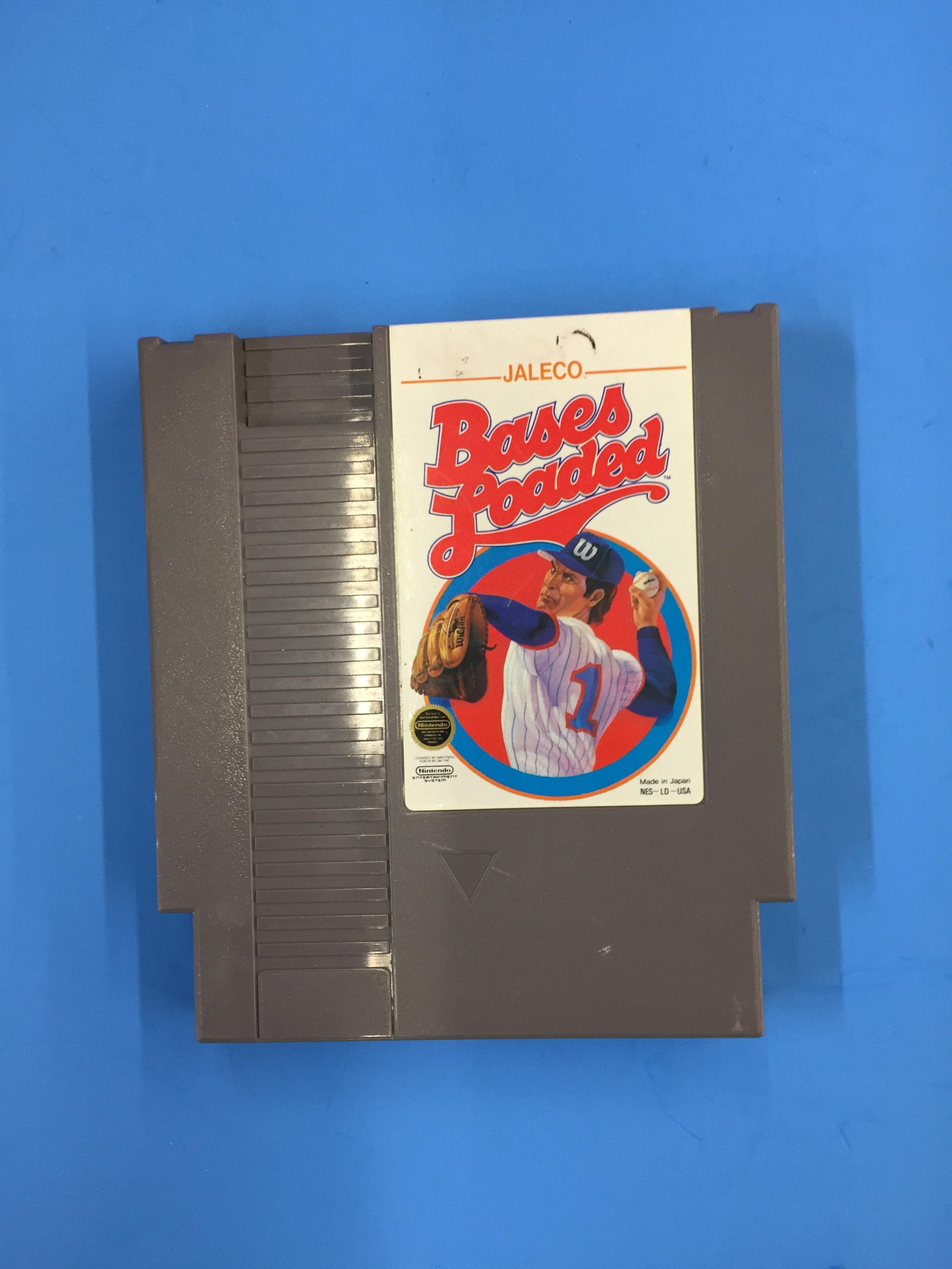 NES Jaleco Bases Loaded Video Game Cartridge