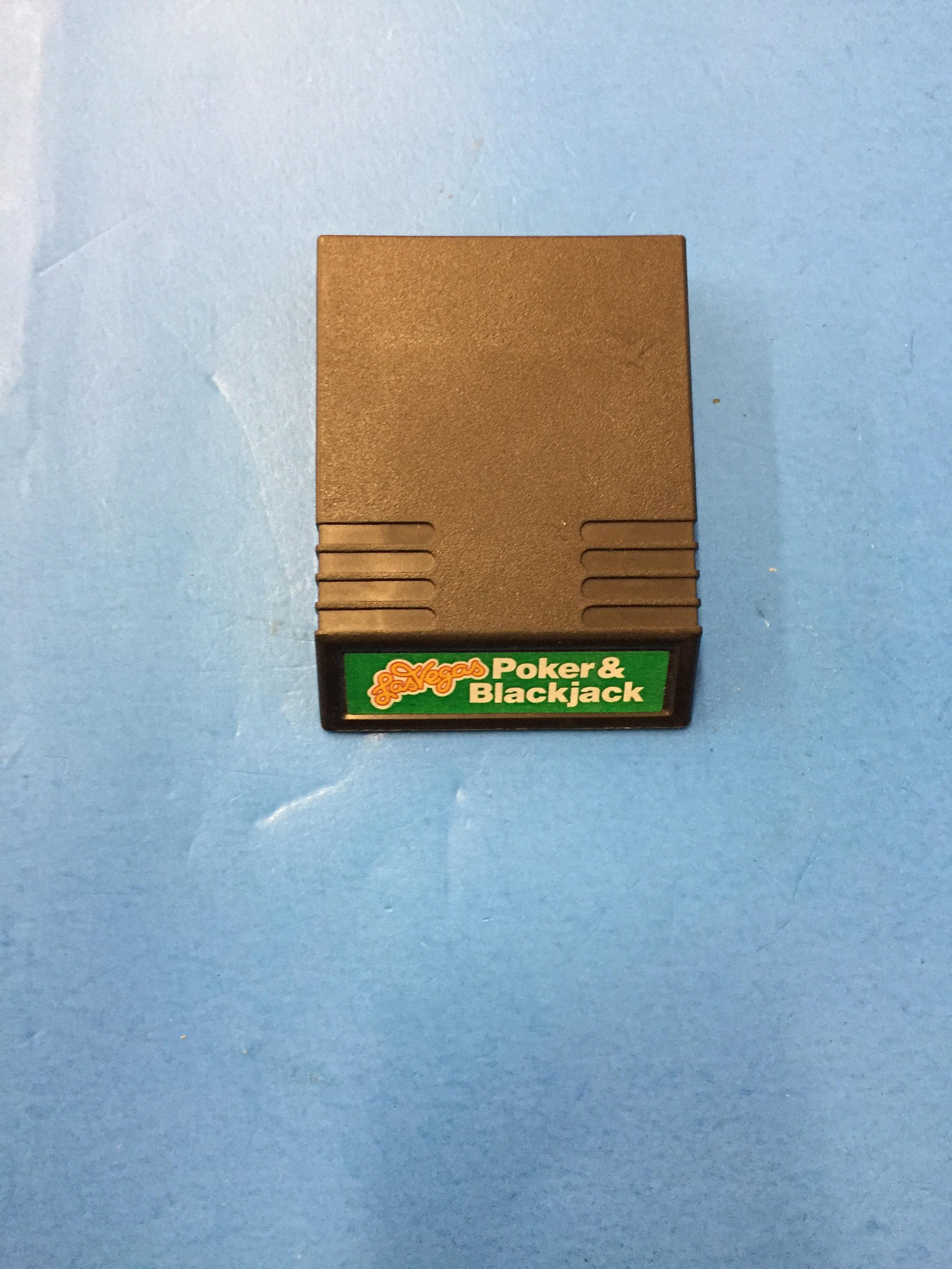 Mattel Inc 1979 - Las Vegas Poker & Blackjack Video Game Cartridge