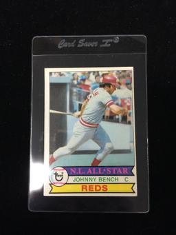 1979 Topps #200 Johnny Bench Reds Baseball Card