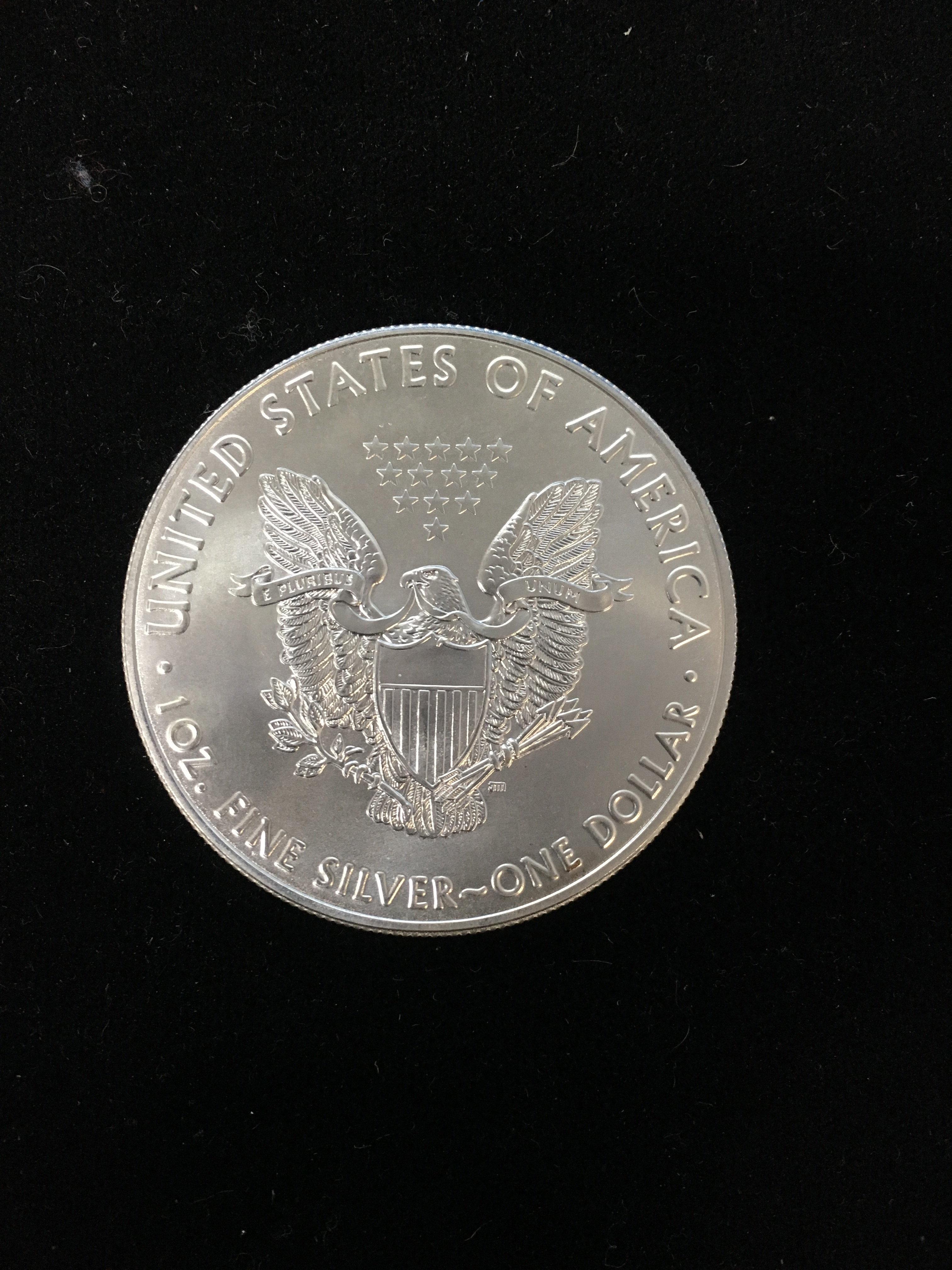 2016 American Silver Eagle 1 Ounce .999 Fine Silver Bullion Coin