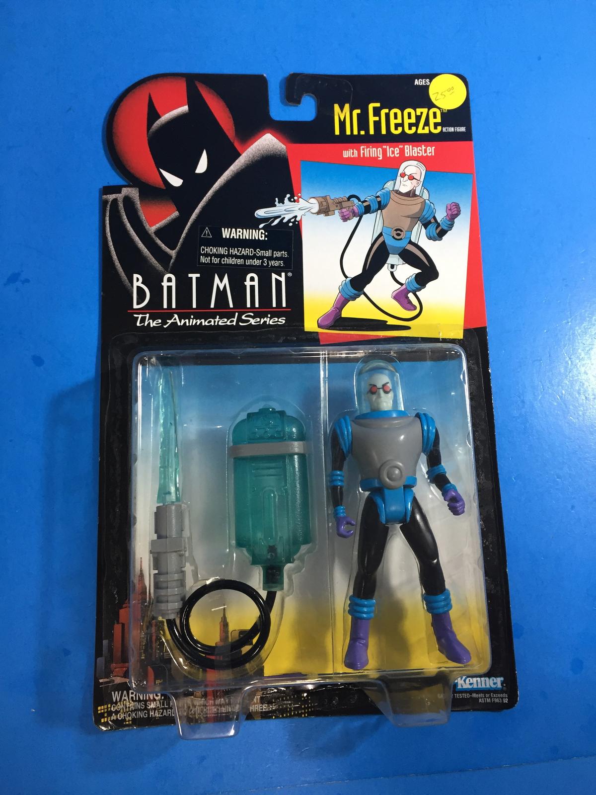 Batman The Animated Series NEW Action Figure - Mr. Freeze W/ Ice Blaster