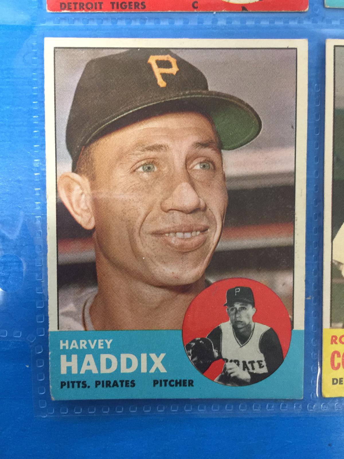 1963 Topps #239 Harvey Haddix Pirates Baseball Card