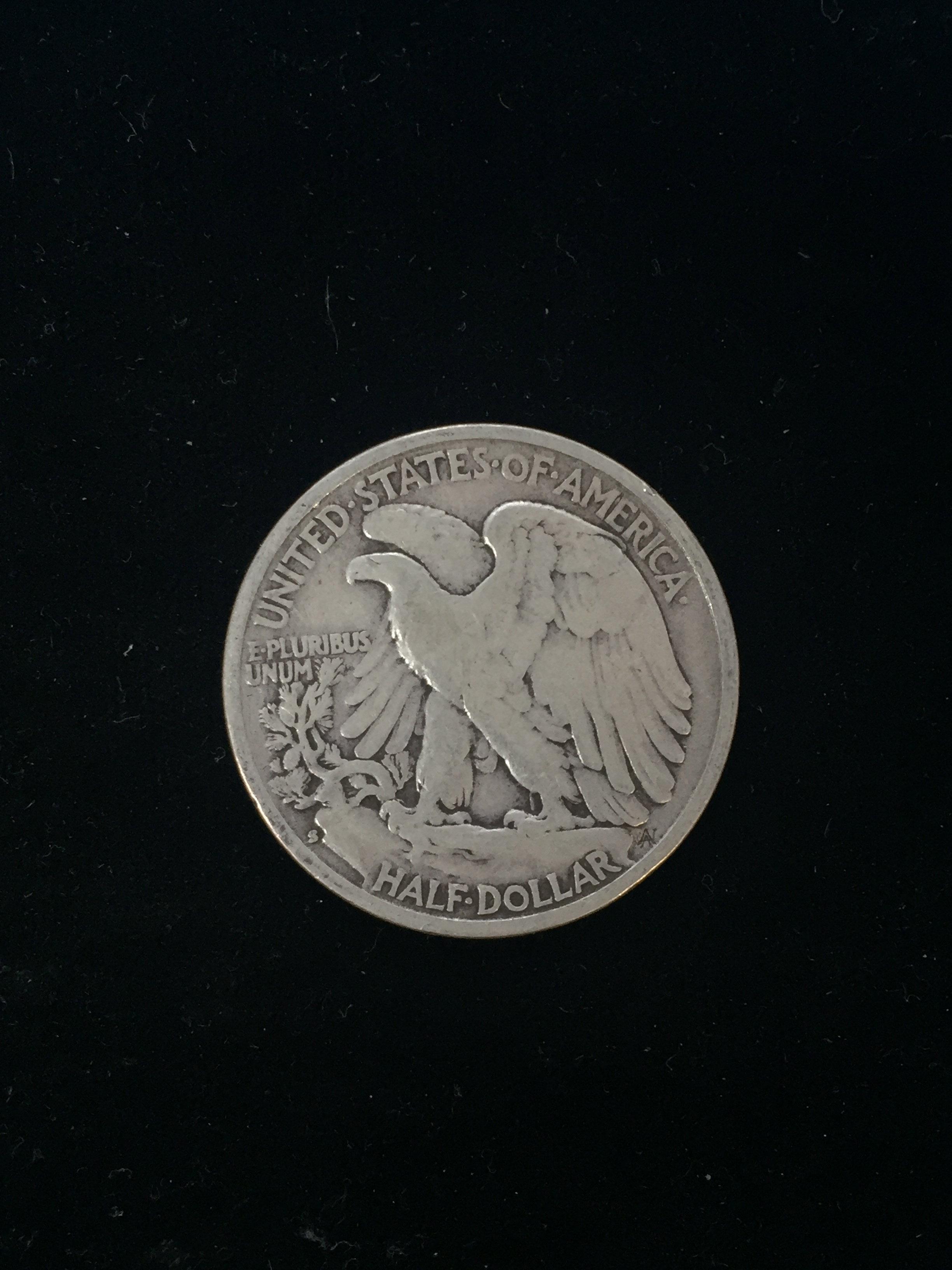 1946-S United States Walking Liberty Half Dollar - 90% Silver Coin