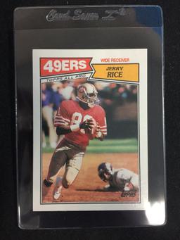 1987 Topps #115 Jerry Rice 49ers Football Card