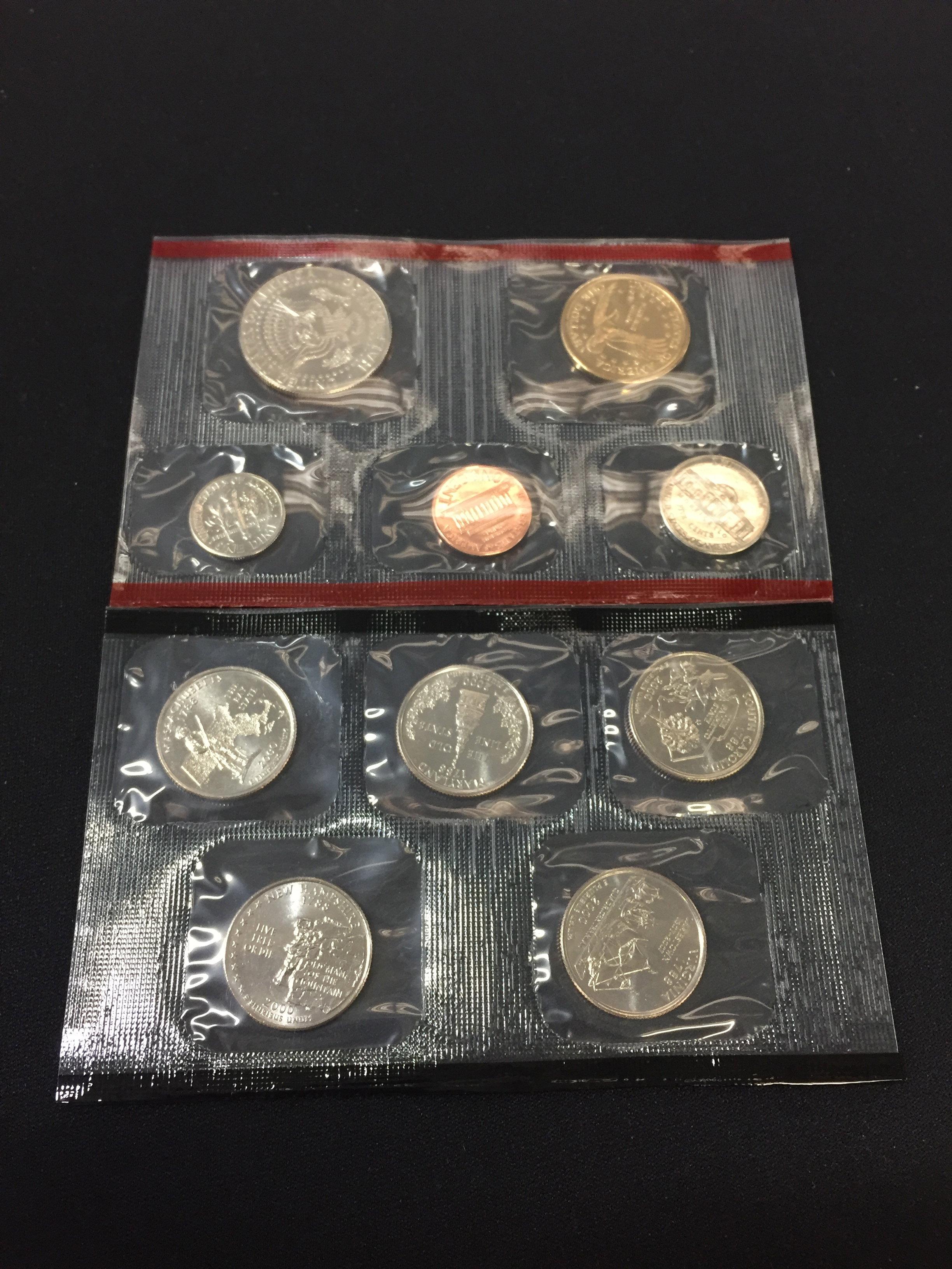2000-D United States Mint Uncirculated Coin Set