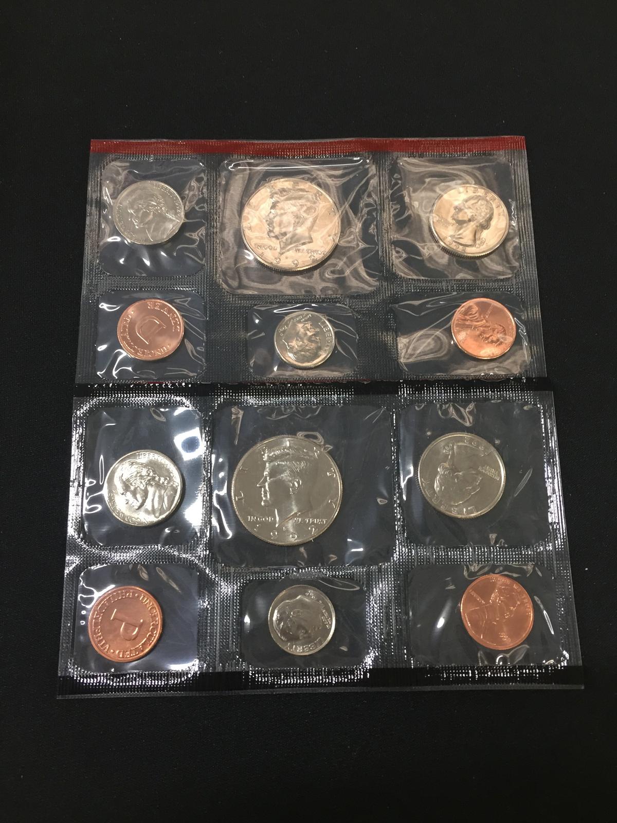 1992 United States Mint Uncirculated Coin Set