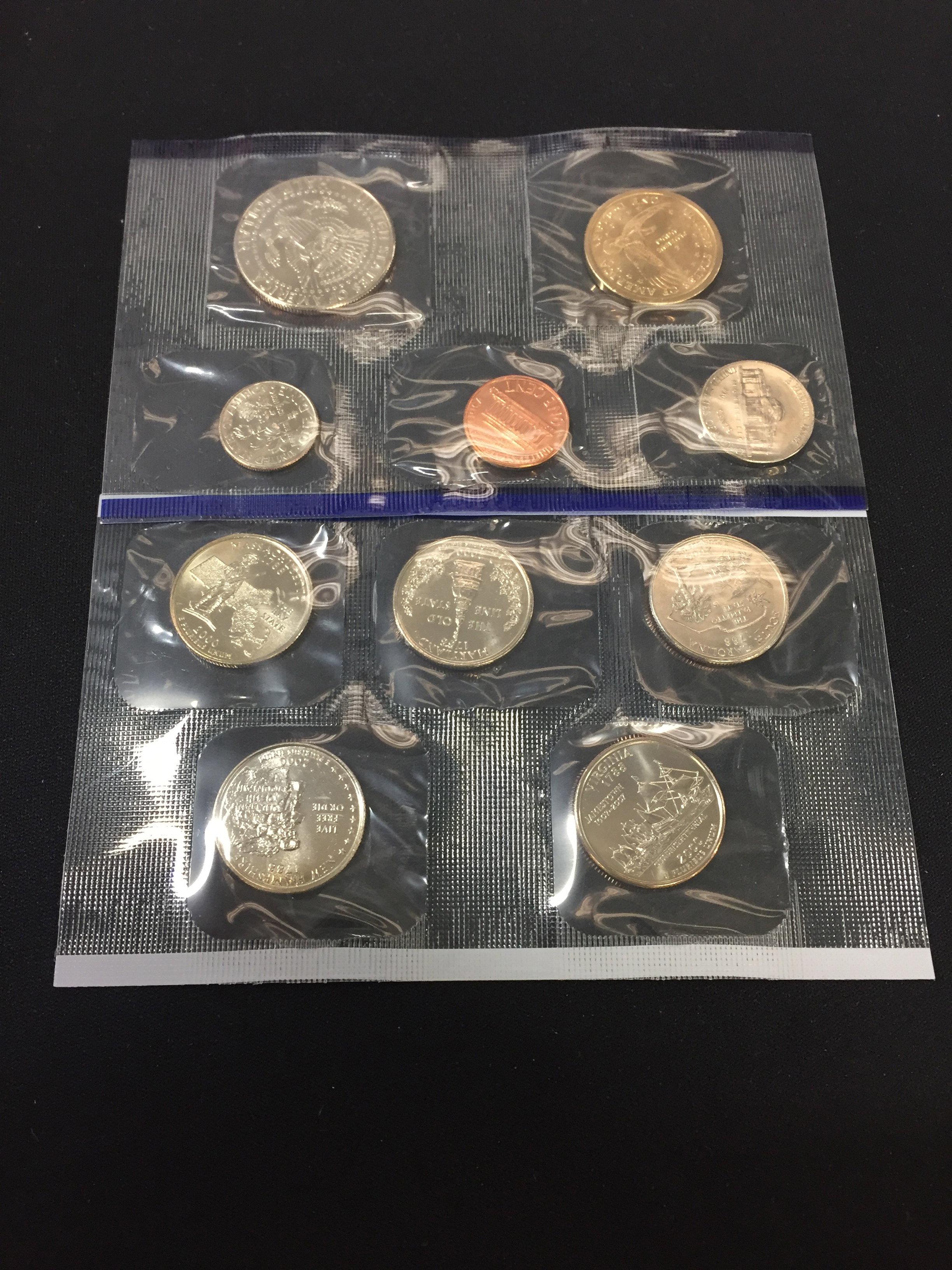 2000-P United States Mint Uncirculated Coin Set