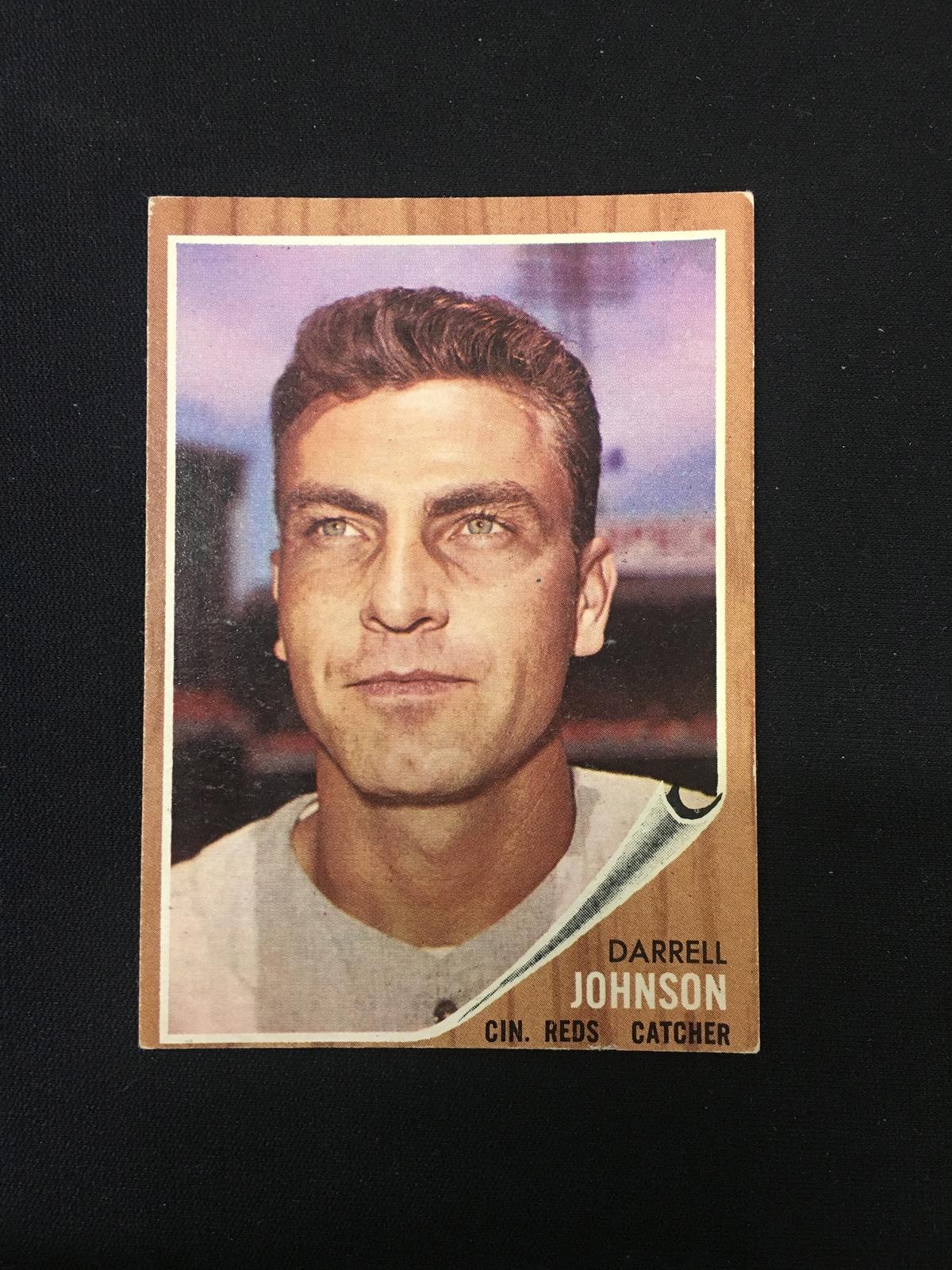 1962 Topps #16 Darrell Johnson Reds