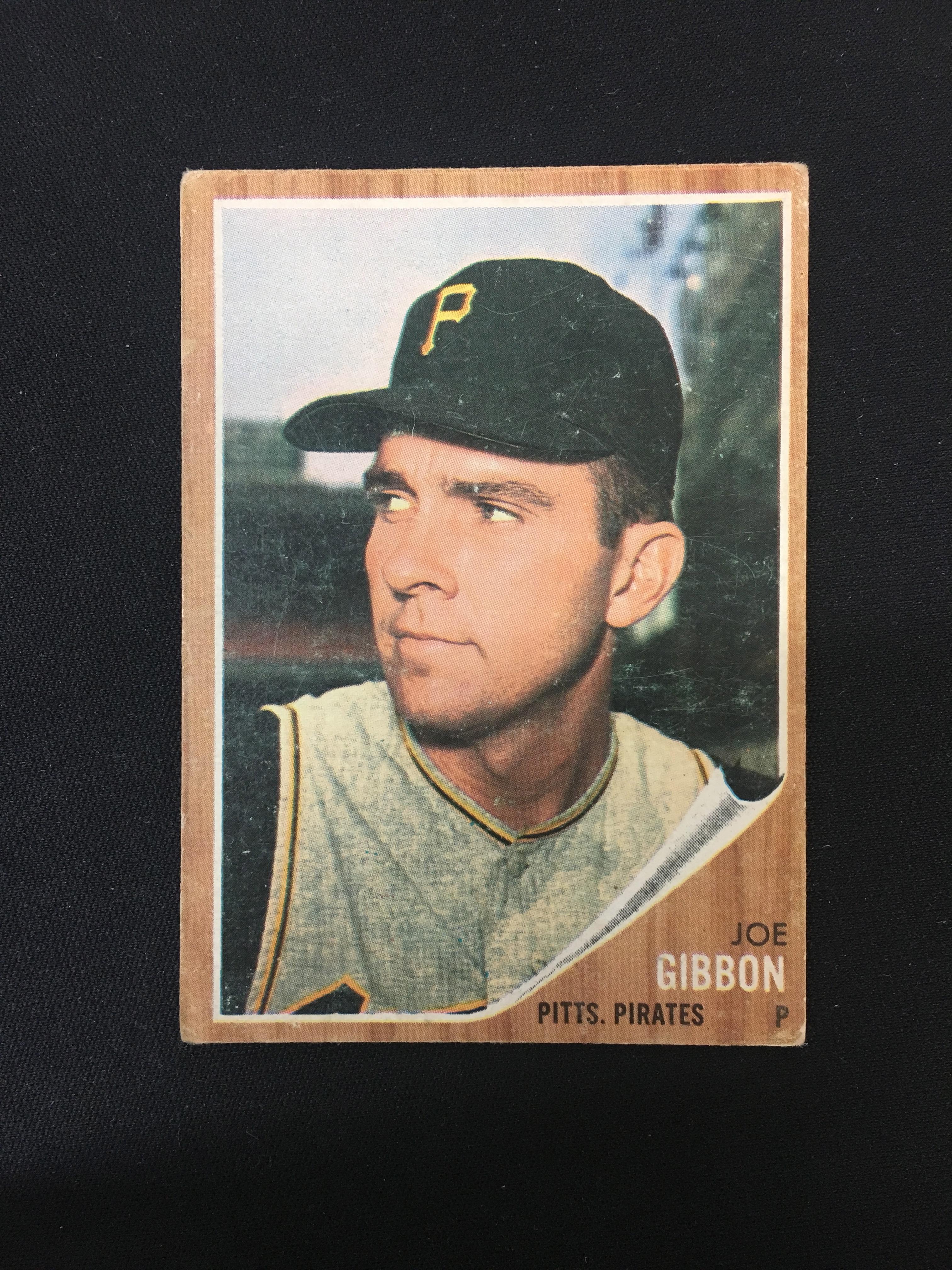 1962 Topps #448 Joe Gibbon Pirates