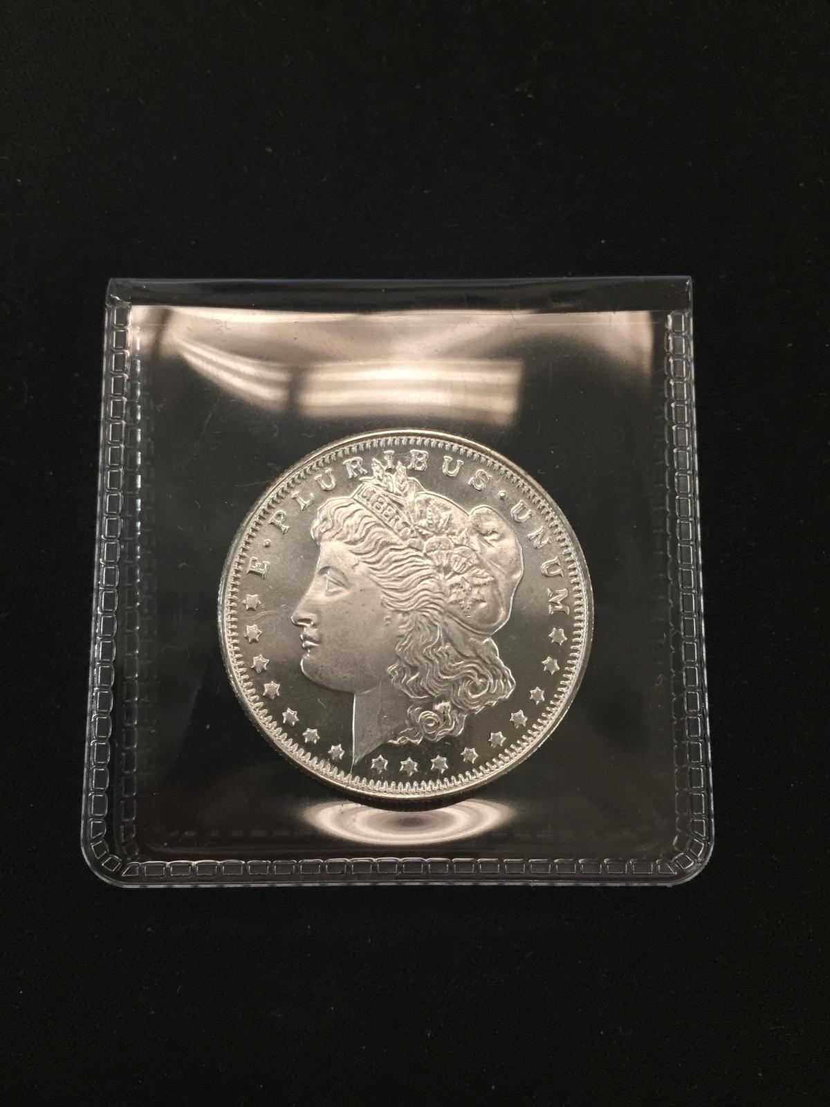 1/2 Troy Ounce .999 Fine Silver Morgan Dollar Style Silver Bullion Round Coin