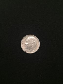 1964-D United States Roosevelt Dime - 90% Silver Coin