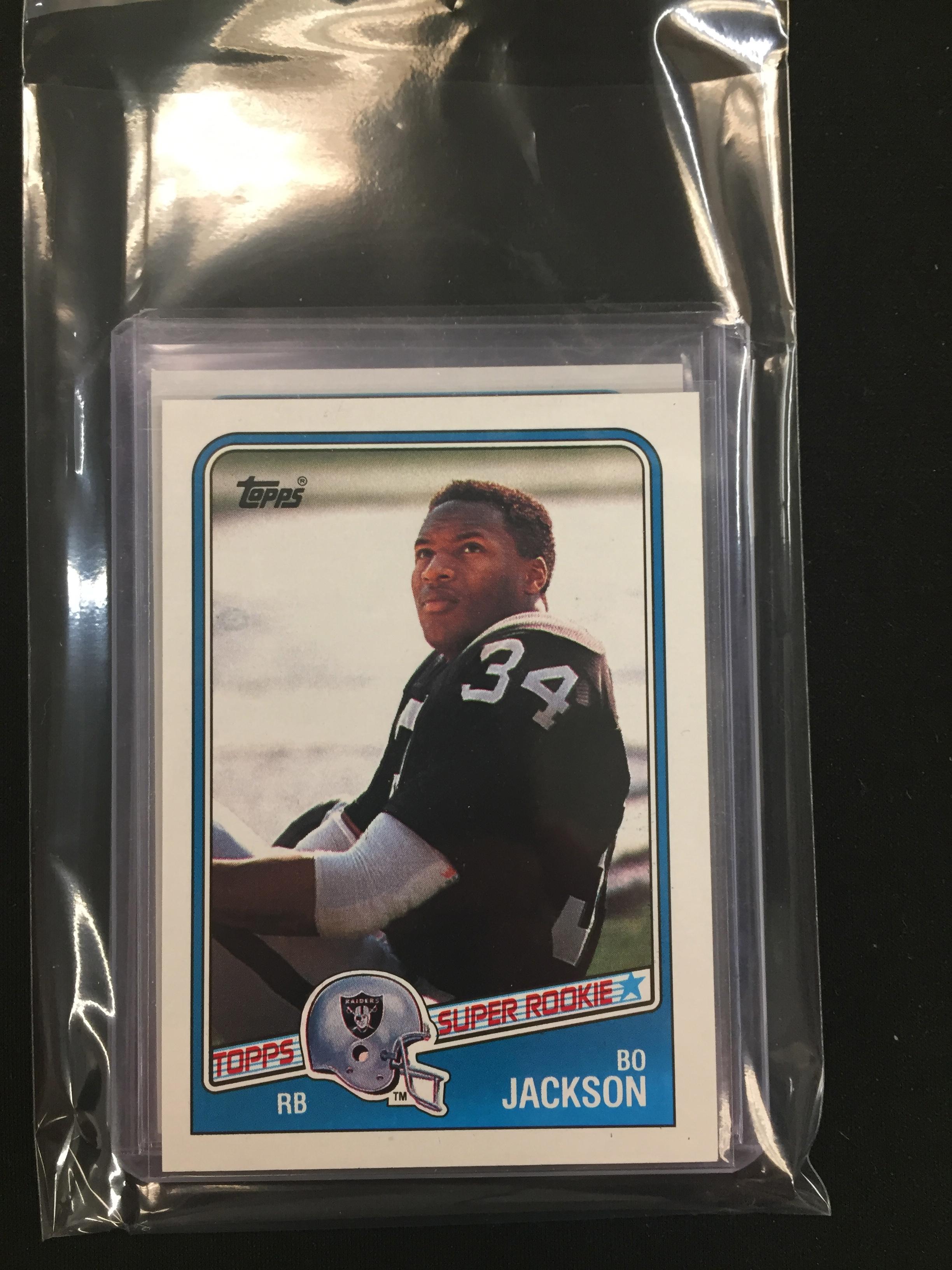 1988 Topps Bo Jackson Raiders Rookie Card