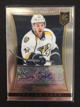 2013-14 Panini Select Joonas Rask Predators Rookie Autograph Card /399