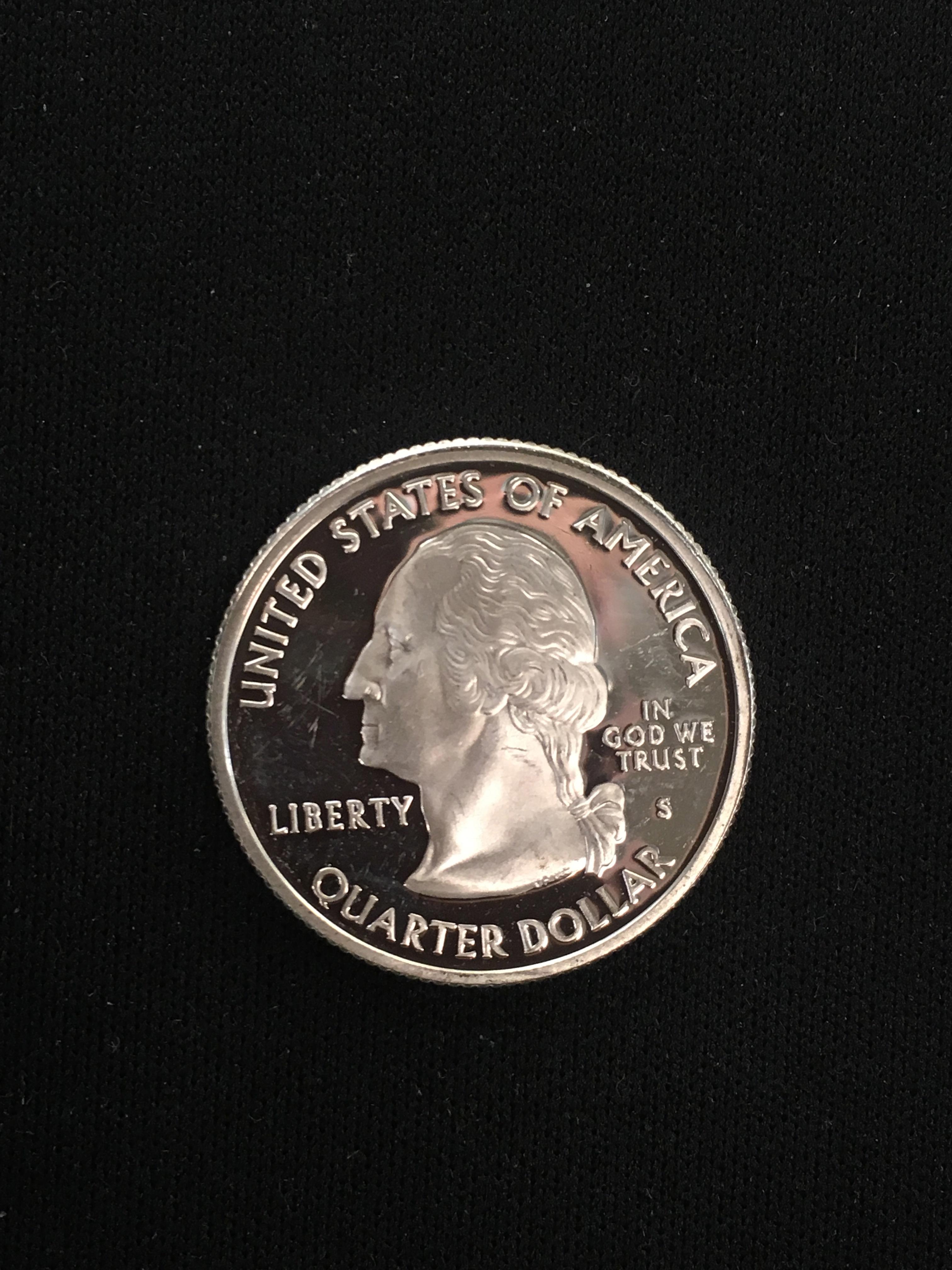 2004 S United States PROOF Silver Quarter Dollar - Florida