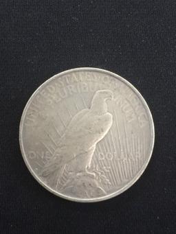 1922-D United States Peace Silver Dollar - 90% Silver Coin