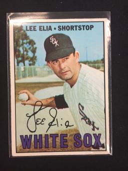 1967 Topps #406 Lee Elia White Sox