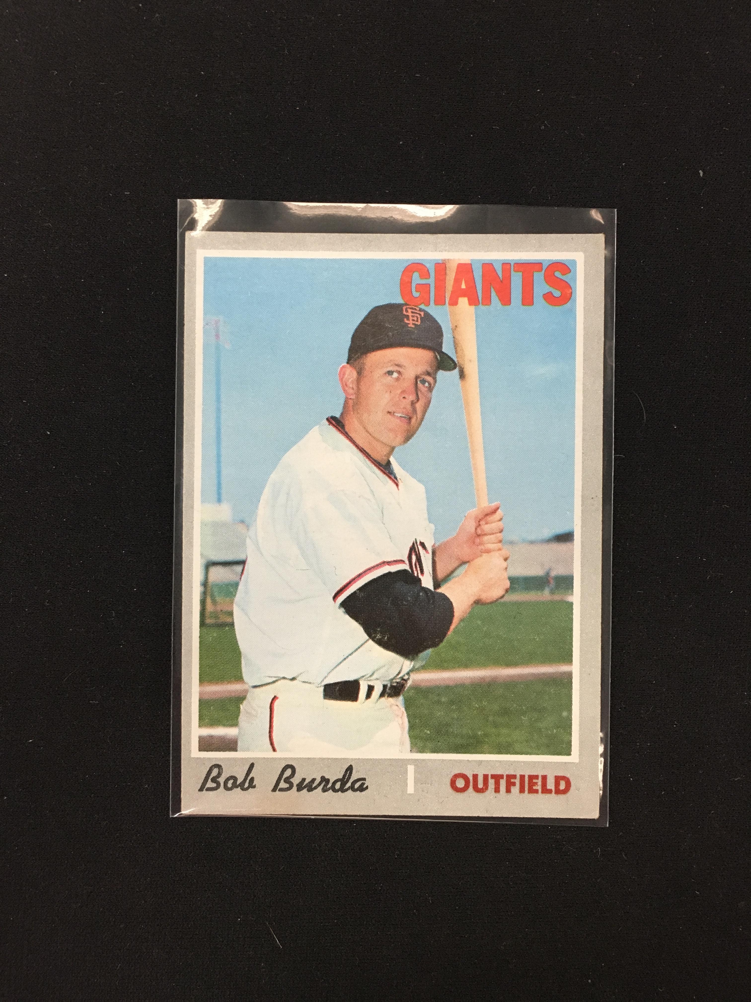 1970 Topps #357 Bob Burda Giants