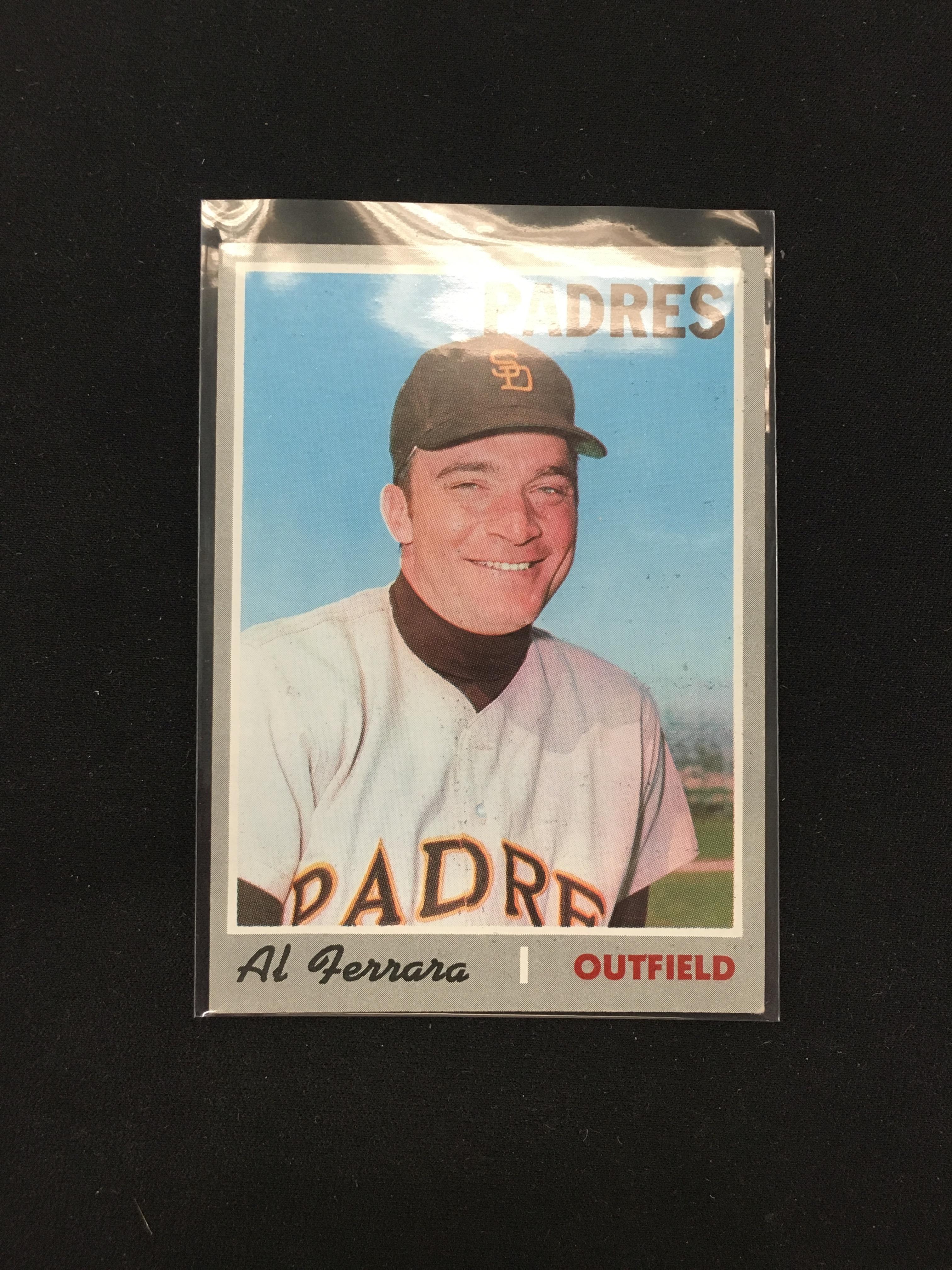 1970 Topps #345 Al Ferrara Padres