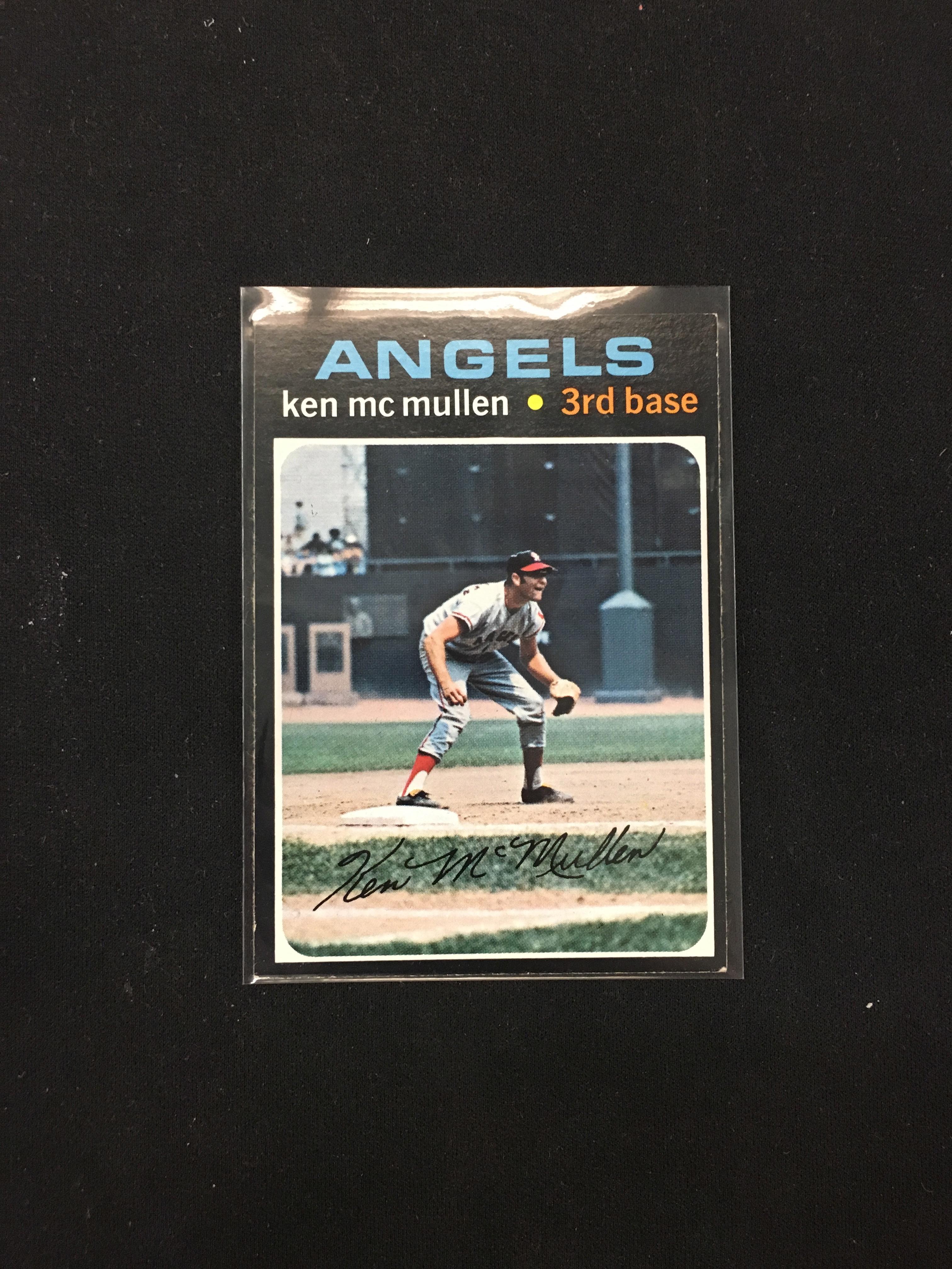 1971 Topps #485 Ken McMullen Angels