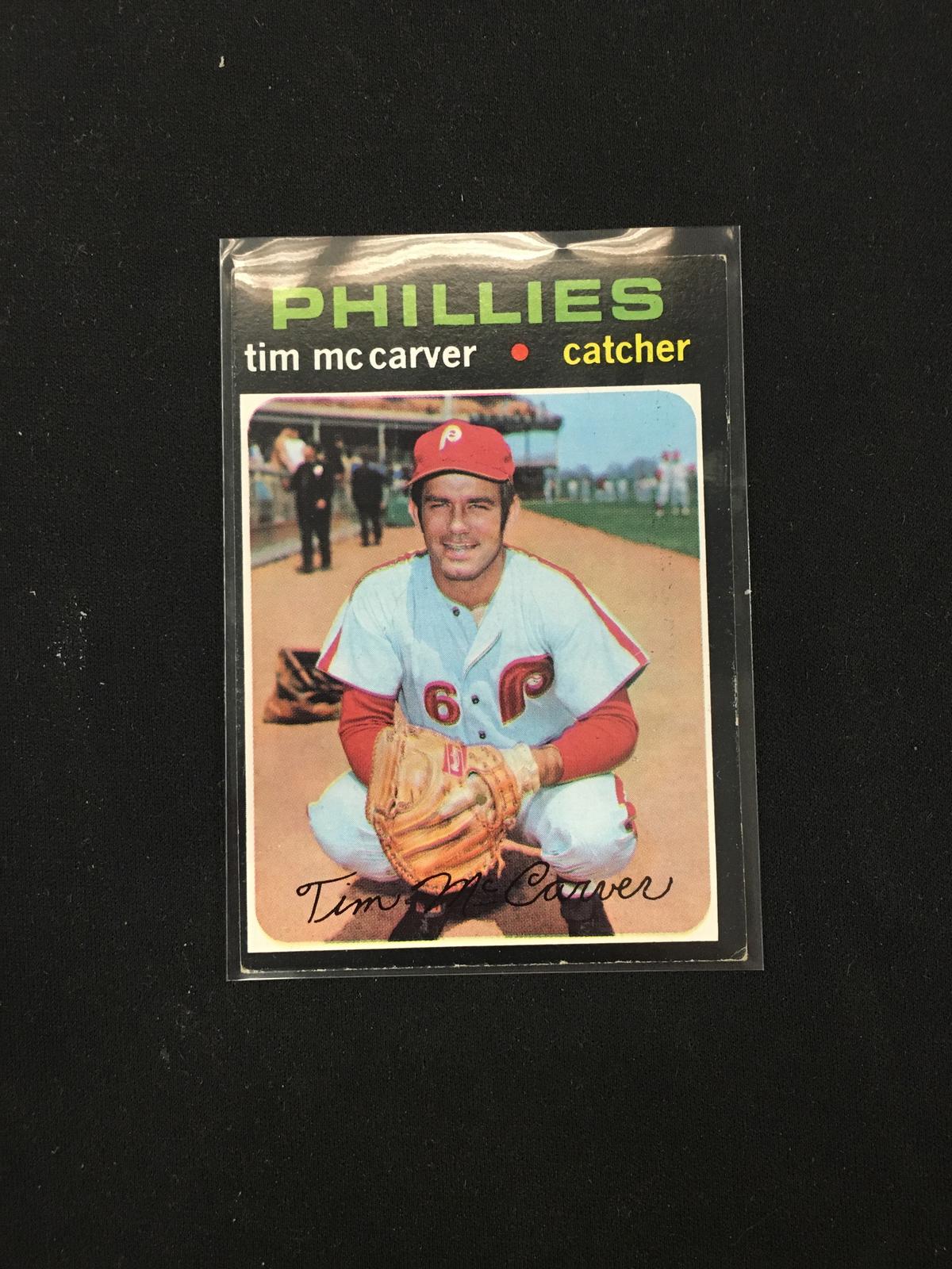 1971 Topps #465 Tim McCarver Phillies