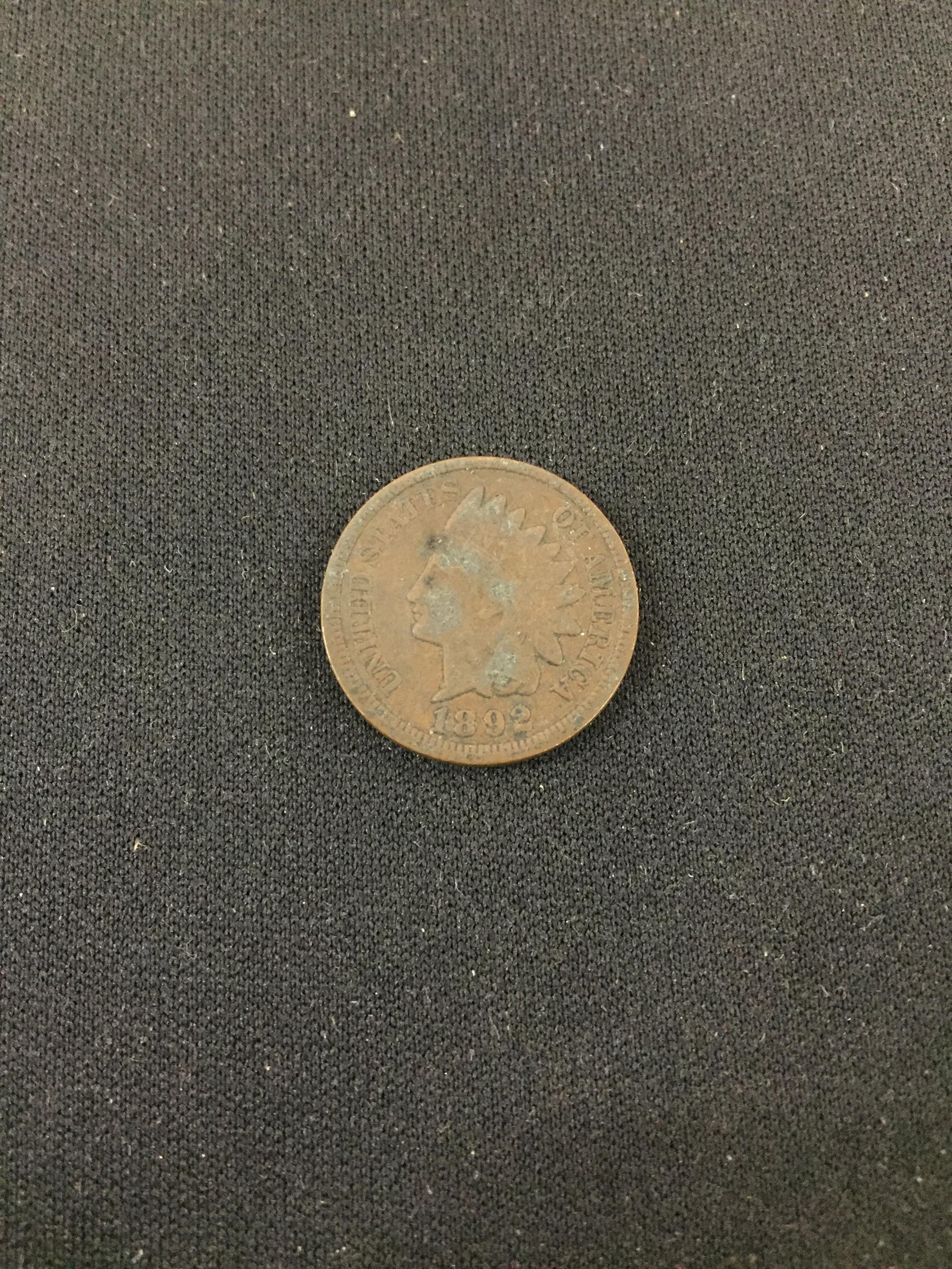 1892 United States Indian Head Penny