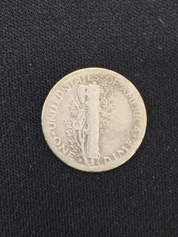 1916-S United States Mercury Silver Dime - 90% Silver Coin