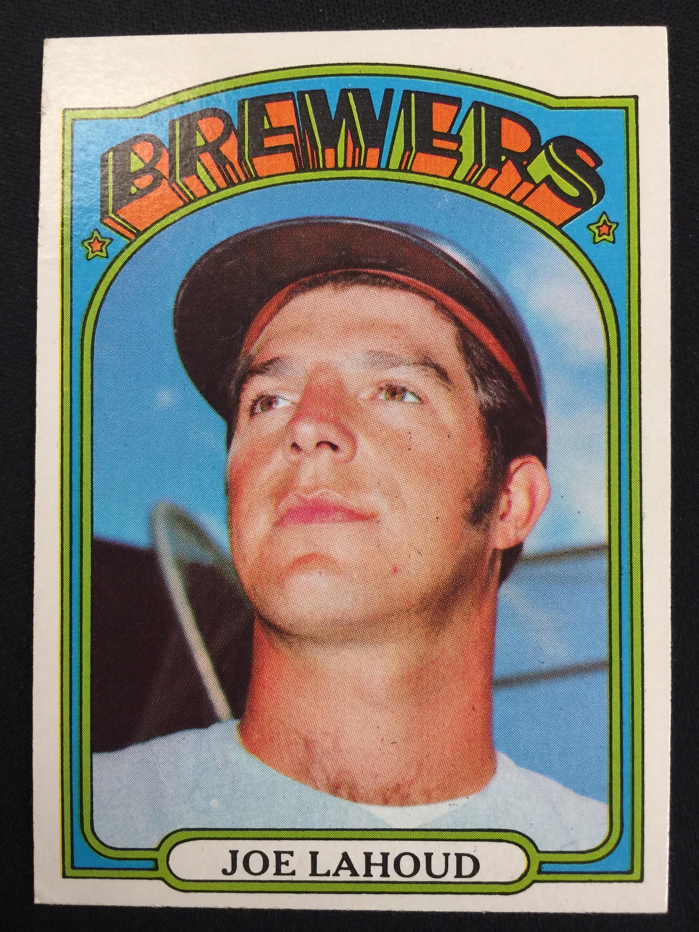 1972 Topps #321 Joe Lahoud Brewers