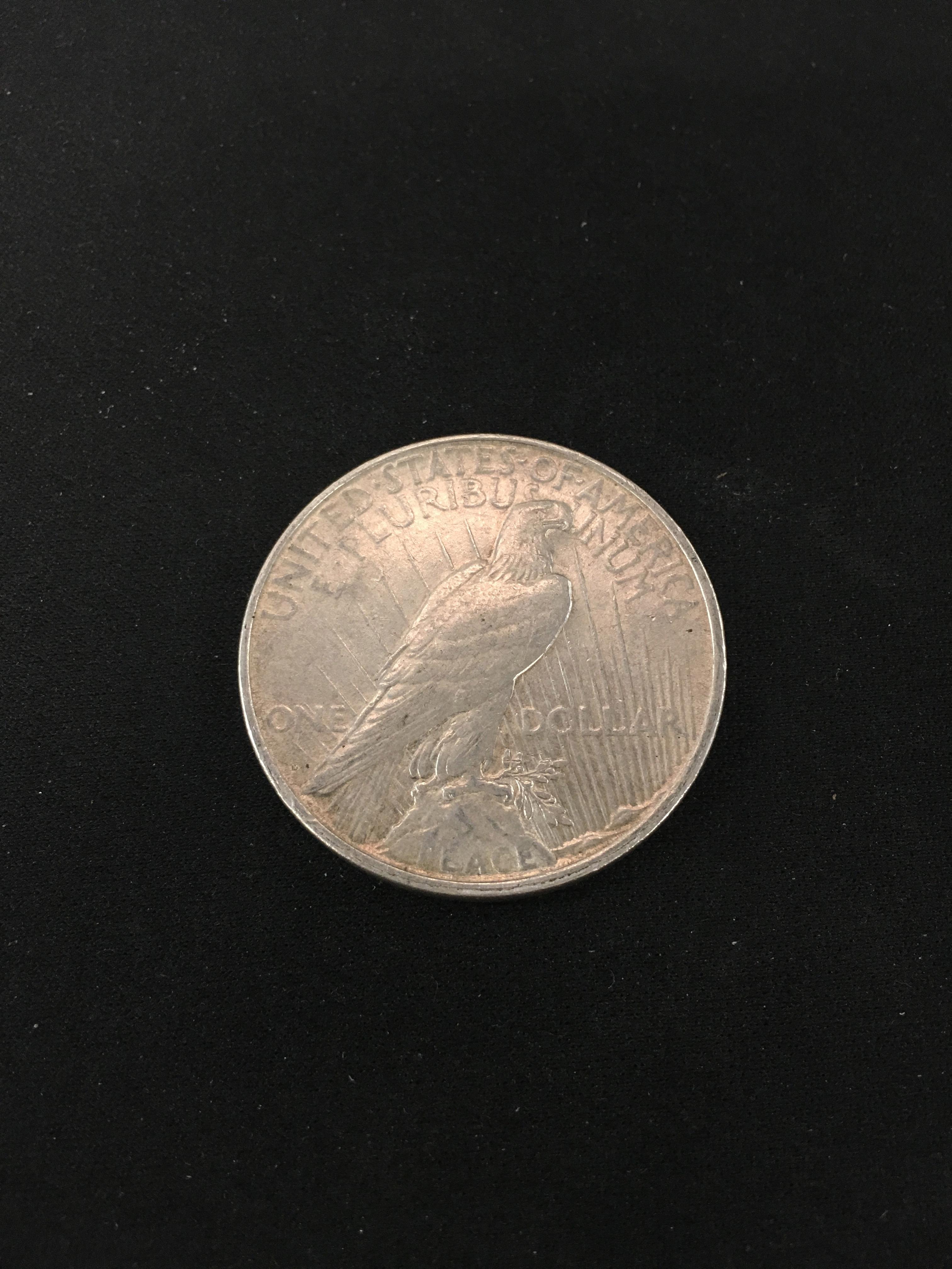 1922-D United States Silver Peace Dollar - 90% Silver Coin