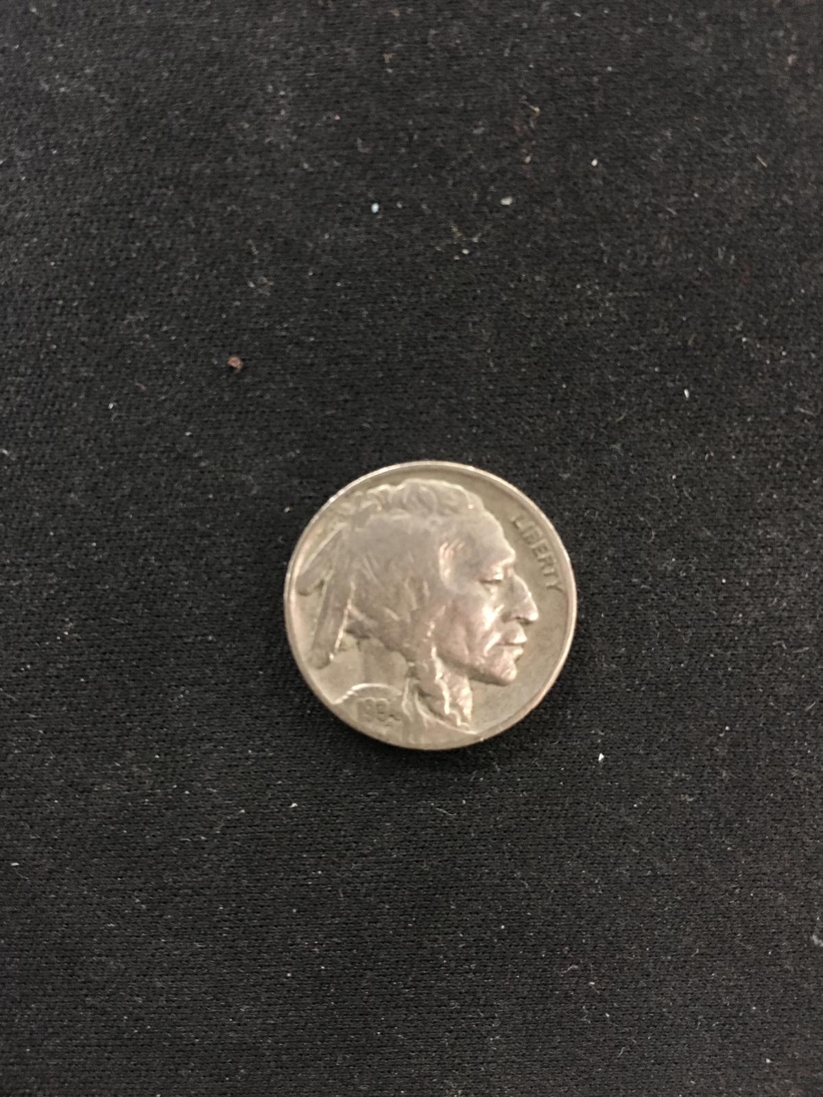 1934-United States Indian Head Buffalo Nickel