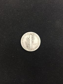 1941-United States Mercury Dime - 90% Silver Coin