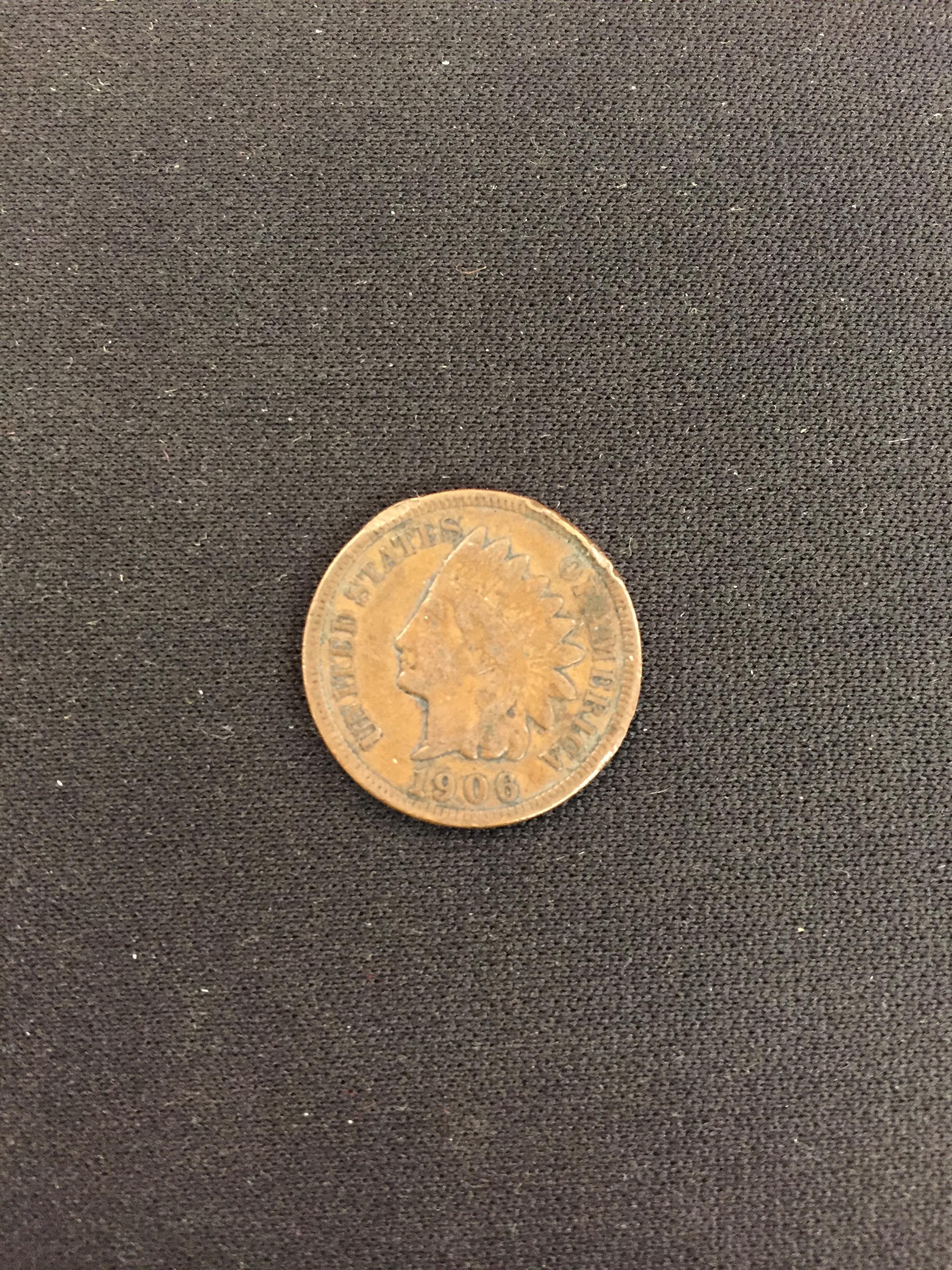 1906 United States Indian Head Penny