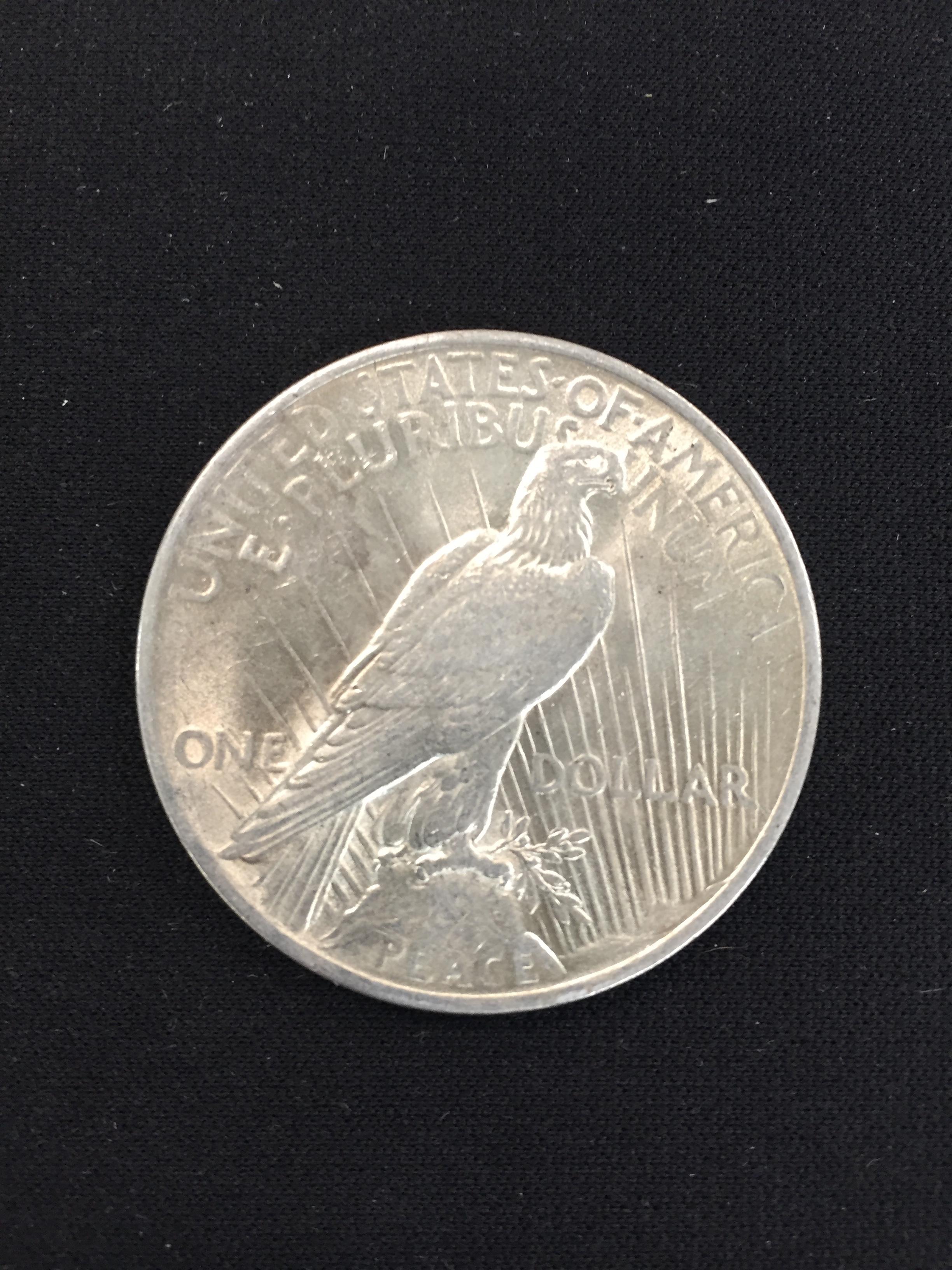 1922-United States Peace Silver Dollar - 90% Silver Coin